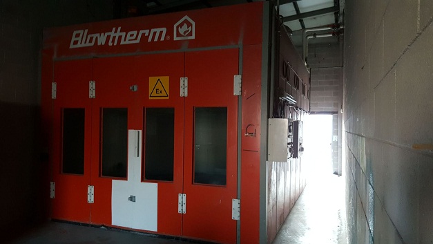 FORNO DI VERNICIATURA BLOWTHERM USATO AUTO AUTOMOBILI VETTURE FOTO 1248P